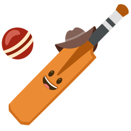 cricket game and cowboy hat face