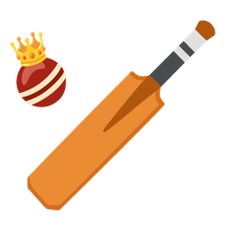 cricket game and crown
