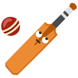 Cricket game and Face with rolling eyes