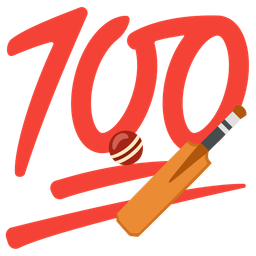 cricket game and hundred points