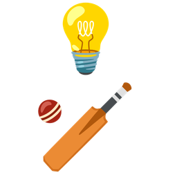 cricket game and light bulb