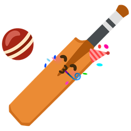 cricket game and partying face