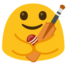 cricket game and people hugging