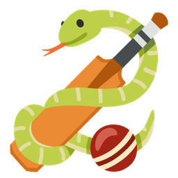 cricket game and snake