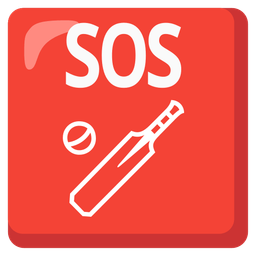 cricket game and SOS button