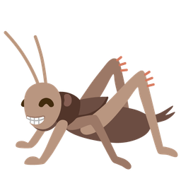 Cricket and Beaming face with smiling eyes