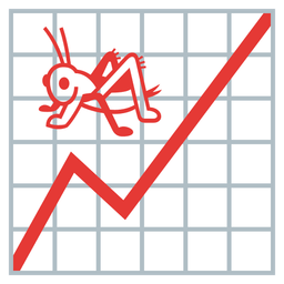 cricket and chart increasing
