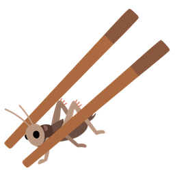 cricket and chopsticks