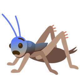 cricket and fearful face