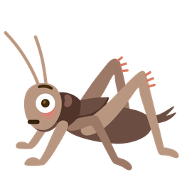 cricket and flushed face