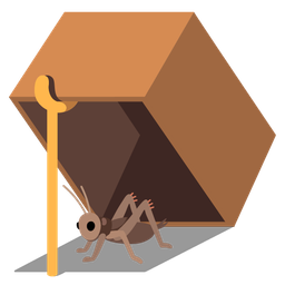 cricket and mouse trap