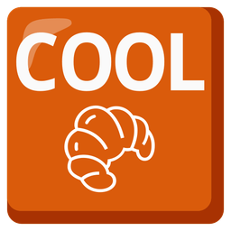 croissant and COOL button