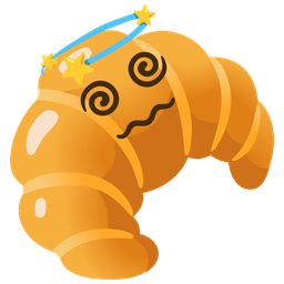 croissant and dizzy