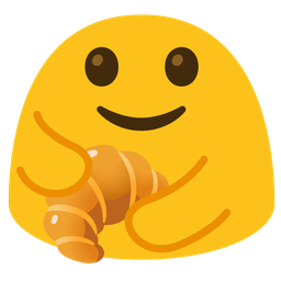 croissant and people hugging