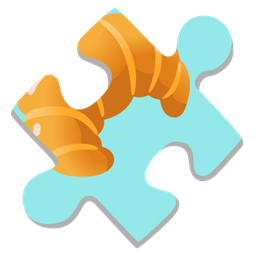 croissant and puzzle piece