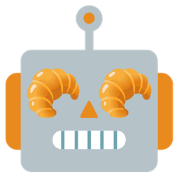 croissant and robot