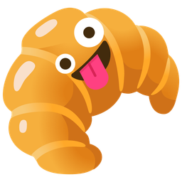 Croissant and Zany face