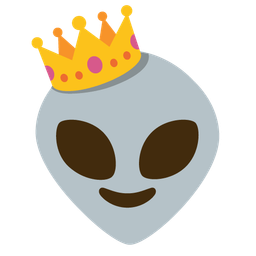 crown and alien
