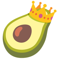crown and avocado