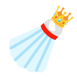 crown and badminton