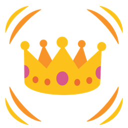 crown and beating heart