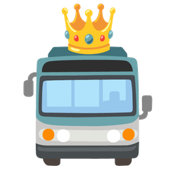 crown and bus