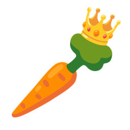 crown and carrot