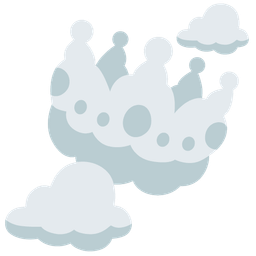 crown and cloud