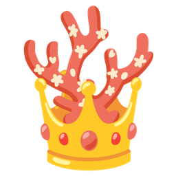 crown and coral