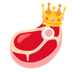 crown and cut of meat