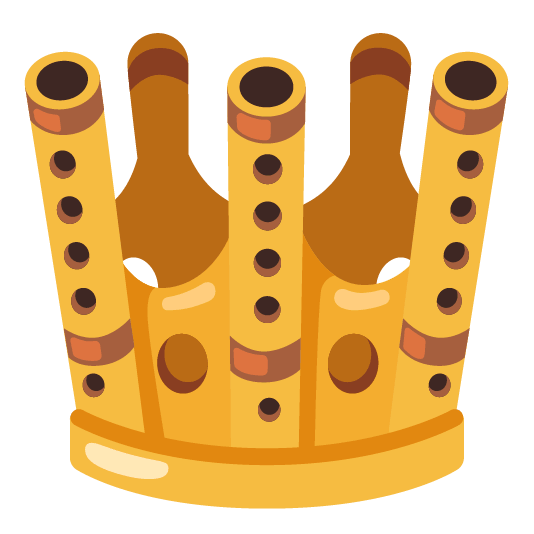 Crown and Flute