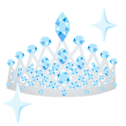crown and gem stone