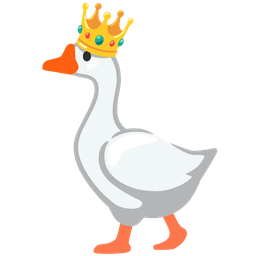 crown and goose