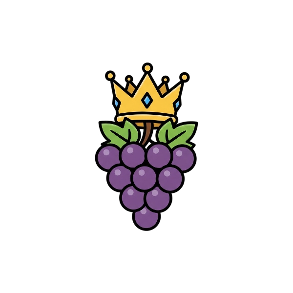 Crown and Grapes