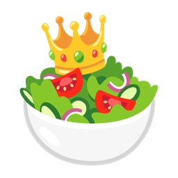 crown and green salad