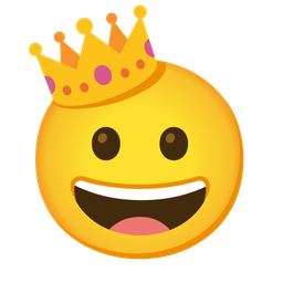 Crown and Grinning face