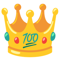 crown and hundred points