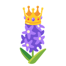 crown and hyacinth