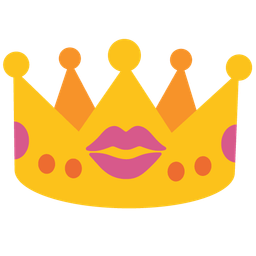 crown and kiss mark