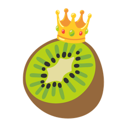 crown and kiwi fruit