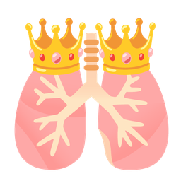 crown and lungs