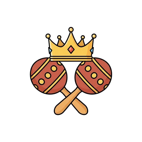 Crown and Maracas
