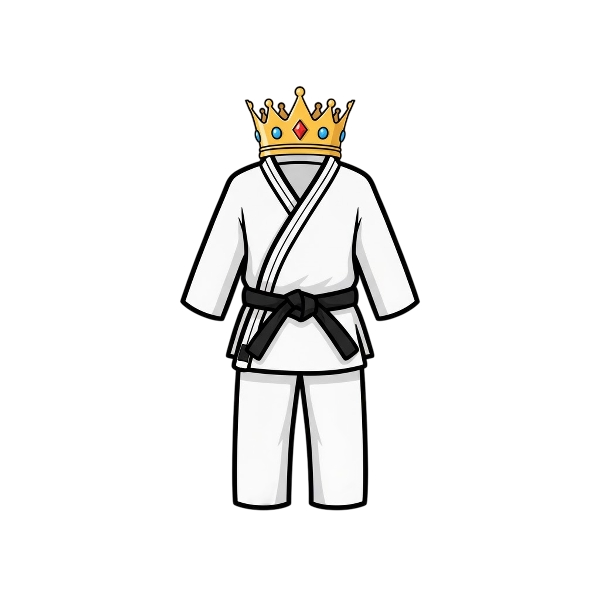 Crown and Martial arts uniform