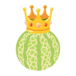 crown and melon