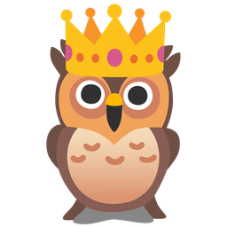 crown and owl