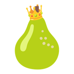 crown and pear