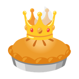 crown and pie