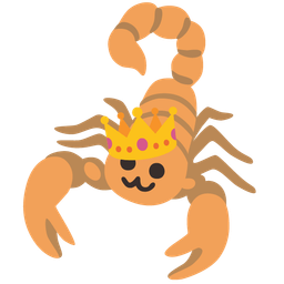 crown and scorpion