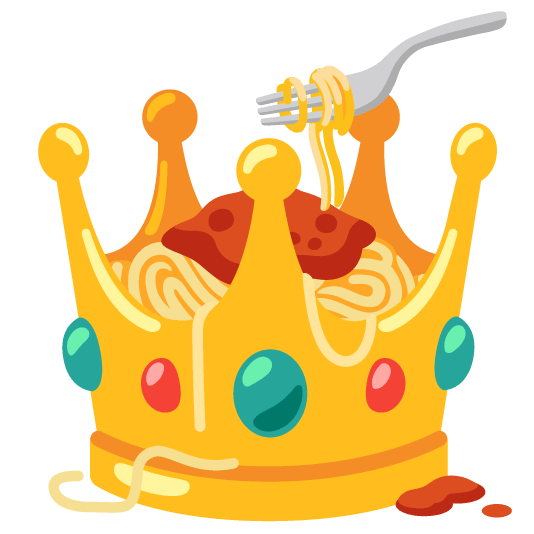 Crown and Spaghetti