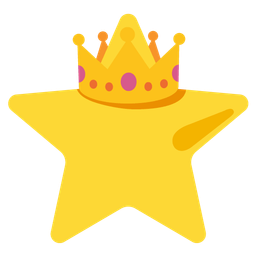 crown and star